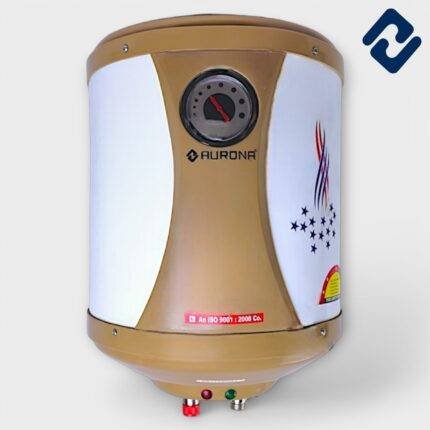 HeatHub Water Geyser with 2000W power, available in 10L, 15L, and 25L capacities. Features rust-proof CRC body, anti-corrosion SS 304 tank, and energy-efficient design. Includes 1-year warranty on parts and 2 years on the tank.