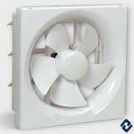 VENTO Exhaust Fan – High-grade plastic body, 40W power, 1300 RPM speed, and ridge-side blend blades for superior airflow. Available in 6", 8", and 10" sizes with White, Black, and Brown color options. Low noise, energy-efficient, and durable with a 1-year motor warranty. Ideal for effective ventilation.
