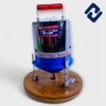 VIRAT DLX Madhani 1” – premium dairy churner with 100% copper winding motor, double ball bearings, 3-pin copper lead wire, and 9” pure Mango-Sheesham wood chakla. Built for heavy-duty residential and commercial use, offering durability and efficient performance.