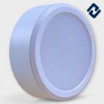 Aurona Backlit Surface Panel Lights – Round and square ceiling-mounted panels in 8W to 20W options. Offers 3-in-1 color modes (Cool, Natural, Warm White), with IP55 rating, polycarbonate & aluminium build, 2.5KV surge protection, and 1-year warranty. Ideal for indoor use.